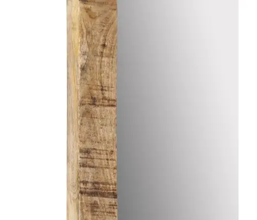 Spogulis, 70X50 Cm, Mango Masīvkok Un Stikls Vidaxl