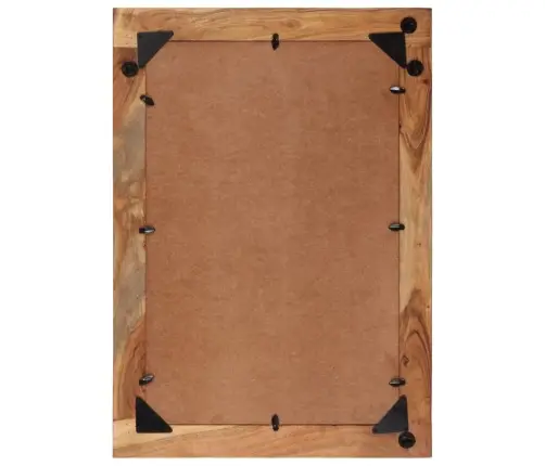 Spogulis, 70X50 Cm, Pārstrādāts Masīvkoks Un Stikls Vidaxl