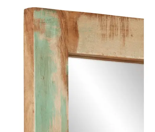 Spogulis, 70X50 Cm, Pārstrādāts Masīvkoks Un Stikls Vidaxl