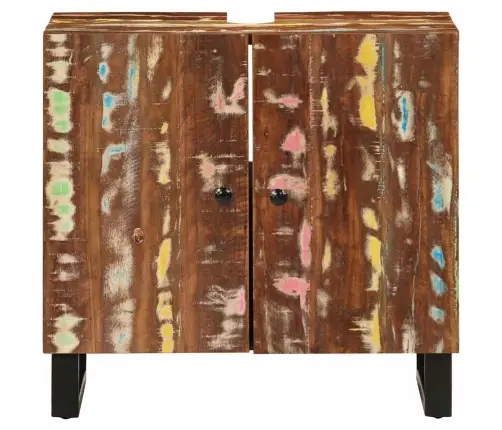 Izlietnes Skapis, 62X33X58 Cm, Pārstrādāts Un Inženierijas Koks Vidaxl