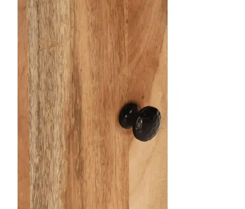 Sieninė Vonios Kambario Spintelė, 38X33X48cm Akacijos Masyvas