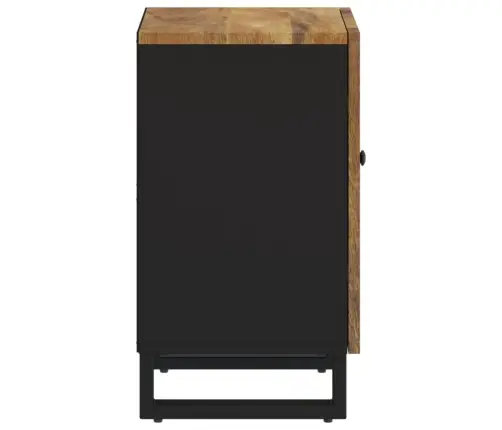 Vannasistabas Sienas Skapītis, 38X33X58 Cm, Mango Masīvkoks Vidaxl