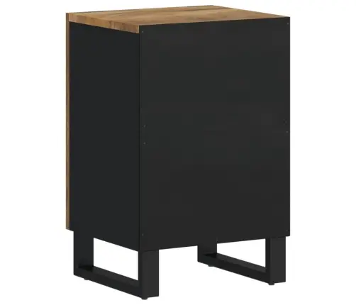 Vannasistabas Sienas Skapītis, 38X33X58 Cm, Mango Masīvkoks Vidaxl