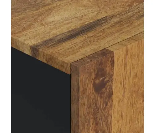 Vannasistabas Sienas Skapītis, 38X33X58 Cm, Mango Masīvkoks Vidaxl