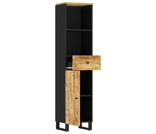 Vannasistabas Skapītis, 38X33X160 Cm, Mango Masīvkoks Vidaxl Vannasistabas Skapītis, 38X33X160 Cm, Mango Masīvkoks Vidaxl