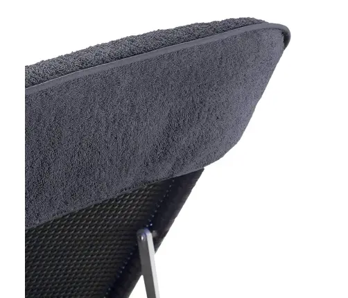 Pludmales Dvieļi, 2 Gab., 75X200 Cm, Audums, 400 G/M2, Pelēki Vidaxl