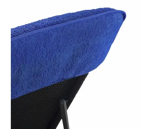 Pludmales Dvieļi, 2 Gab., 60X135 Cm, Audums, 400 G/M2, Zili Vidaxl