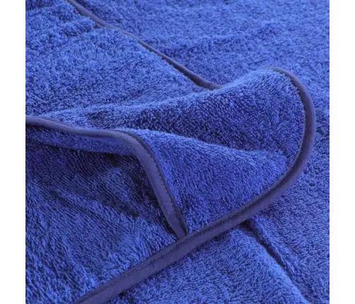 Pludmales Dvieļi, 2 Gab., 60X135 Cm, Audums, 400 G/M2, Zili Vidaxl