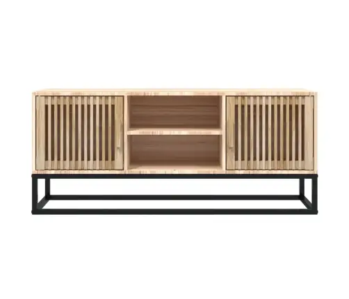 Tv Skapītis, 105X30X45 Cm, Inženierijas Koks, Dzelzs Vidaxl