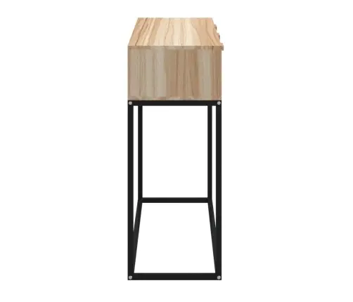 Konsoles Galdiņš, 105X30X75Cm, Inženierijas Koks, Dzelzs Vidaxl
