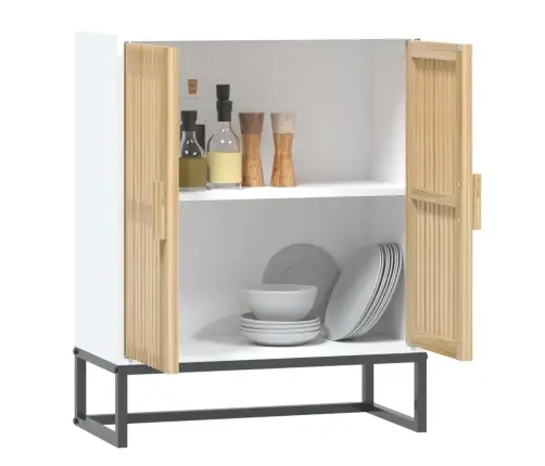 Skapītis, Balts, 60X30X75 Cm, Inženierijas Koks Vidaxl