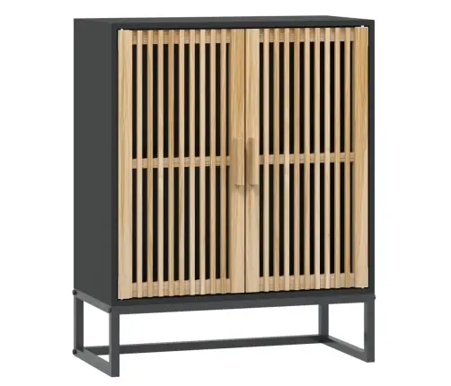 Skapītis, Melns, 60X30X75 Cm, Inženierijas Koks Vidaxl