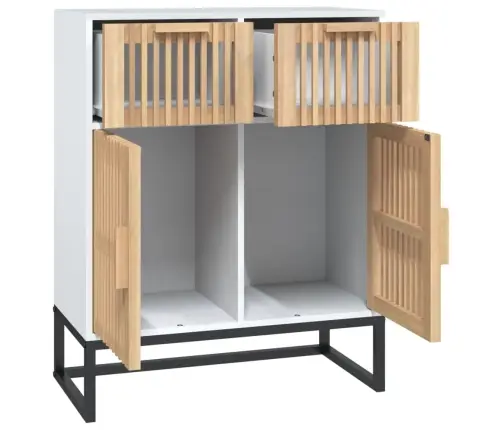 Skapītis, Balts, 60X30X75 Cm, Inženierijas Koks Vidaxl