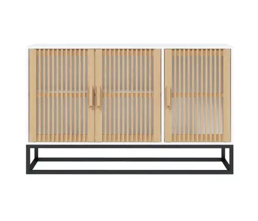 Kumode, Balta, 105X30X65 Cm, Inženierijas Koks Vidaxl