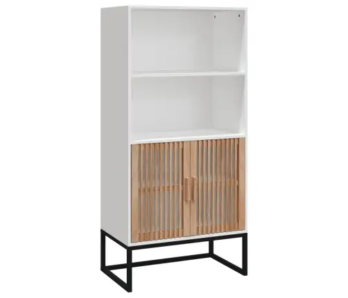 Kõrge Kapp, Valge, 60 X 35 X 125 cm Tehispuit