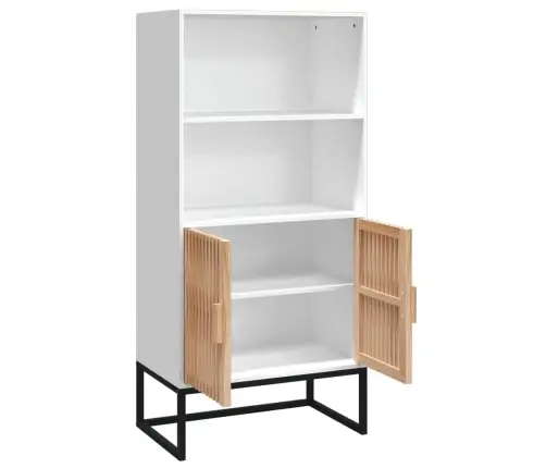 Kõrge Kapp, Valge, 60 X 35 X 125 cm Tehispuit