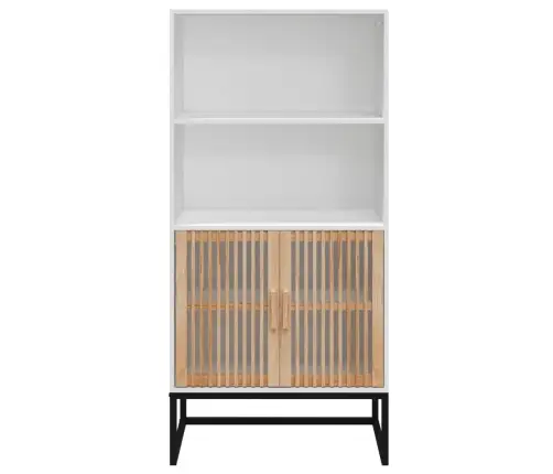 Kõrge Kapp, Valge, 60 X 35 X 125 cm Tehispuit