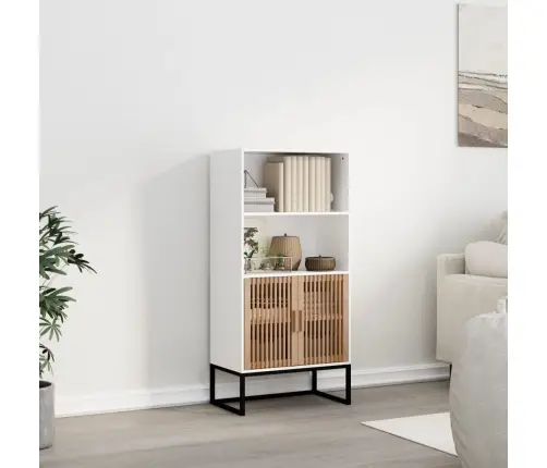 Kõrge Kapp, Valge, 60 X 35 X 125 cm Tehispuit