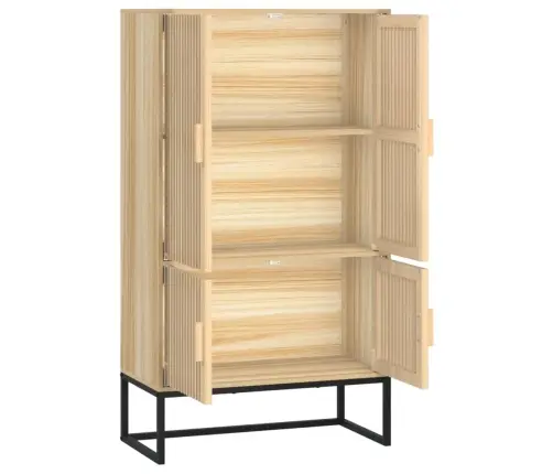 Augstais Skapis, 70X35X125 Cm, Inženierijas Koks Vidaxl