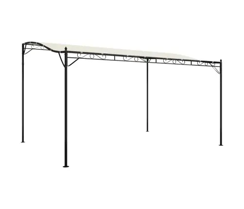 Stoginė, Kreminės Spalvos, 4X3M, Audinys Ir Plienas, 180G/M²