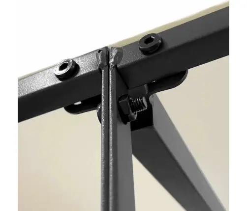 Stoginė, Kreminės Spalvos, 4X3M, Audinys Ir Plienas, 180G/M²