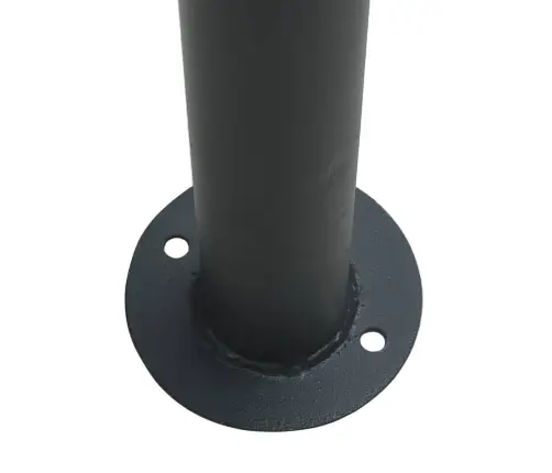 Nojume, Antracītpelēka, 3X3 M, Tērauds Un Audums Vidaxl