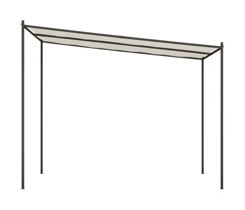 Varikatus, Valge, 3X3 M 180 G/M², Kangas Ja Teras