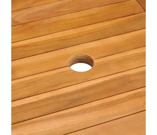 7-Daļīgs Dārza Mēbeļu Komplekts, Masīvs Tīkkoks Vidaxl