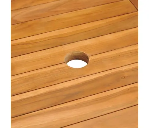 9-Daļīgs Dārza Mēbeļu Komplekts, Masīvs Tīkkoks Vidaxl