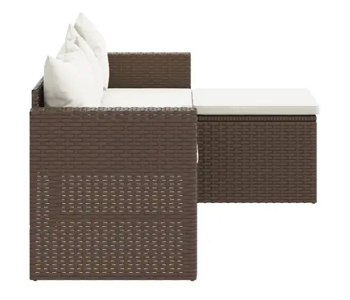 Aiamööbli Komplekt, Pruun, Polürotang