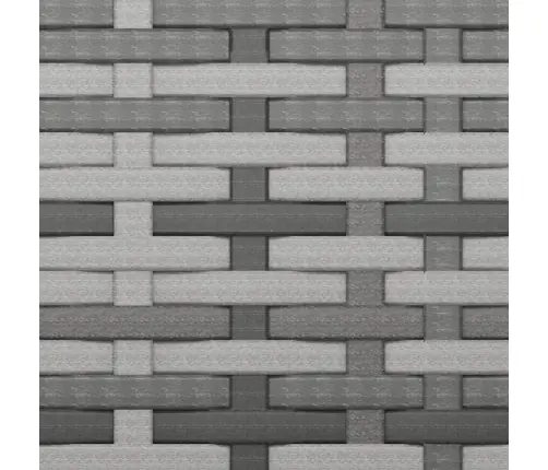 Vidējie Dārza Dīvāni, Spilveni, 2 Gab., Pelēka Pe Rotangpalma Vidaxl