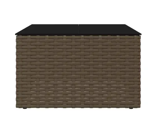 2-Daļīgs Dārza Atpūtas Mēbeļu Komplekts, Brūna Pe Rotangpalma Vidaxl