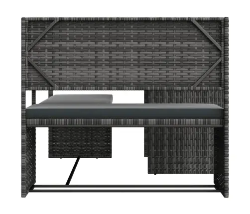 L-Kujuline Aiadiivan Koos Laua Ja Patjadega, Hall, Polürotang