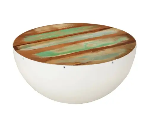 Bļodas Formas Kafijas Galdiņš, Ø50X24 Cm, Pārstrādāts Masīvkoks Vidaxl Bļodas Formas Kafijas Galdiņš, Ø50X24 Cm, Pārstrādāts Masīvkoks Vidaxl