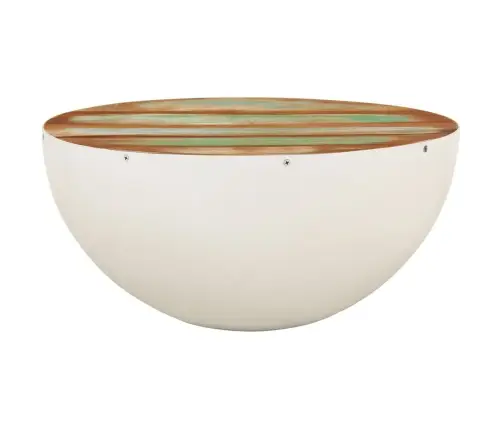 Bļodas Formas Kafijas Galdiņš, Ø50X24 Cm, Pārstrādāts Masīvkoks Vidaxl Bļodas Formas Kafijas Galdiņš, Ø50X24 Cm, Pārstrādāts Masīvkoks Vidaxl