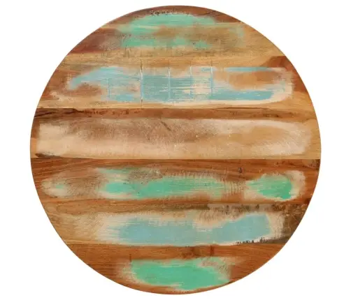 Kafijas Galdiņš, Ø50X40 Cm, Pārstrādāts Masīvkoks Un Tērauds Vidaxl