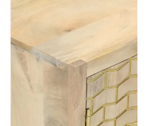 Kumode Ar 2 Durvīm, 55X30X70 Cm, Mango Masīvkoks Vidaxl