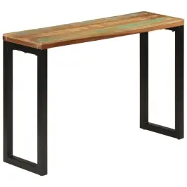 Konsoles Galdiņš, 110X35X75 Cm, Pārstrādāts Masīvkoks Vidaxl