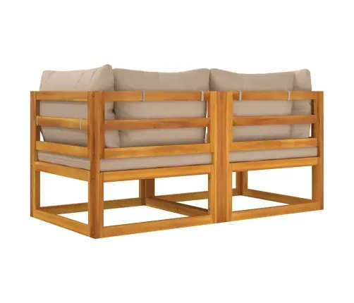 Sektsioon Nurgadiivanid, 2 Tk, Pruunikashallid Padjad, Akaatsia