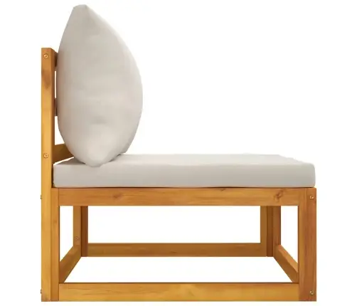 2-Daļīgs Dārza Dīvāna Komplekts Ar Spilveniem, Akācijas Koks Vidaxl