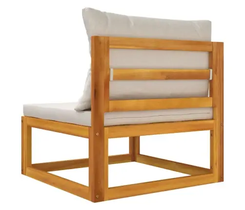 2-Daļīgs Dārza Dīvāna Komplekts Ar Spilveniem, Akācijas Koks Vidaxl