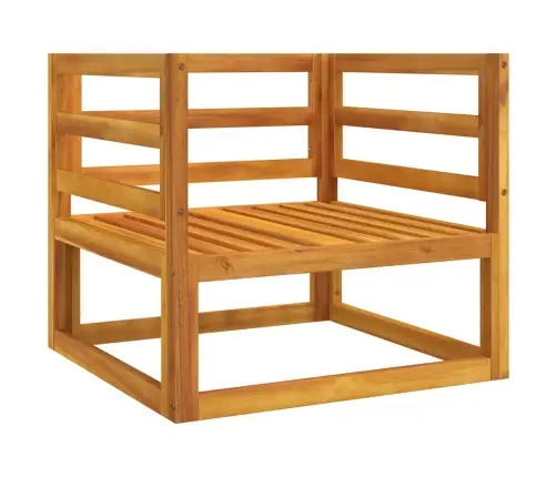 Sodo Krėslas Su Šviesiai Pilkomis Pagalvėlėmis, Akacija