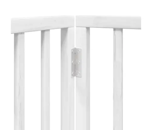 Varteliai Šunims Su Durimis, 6 Segmentai, Balti, 300cm Tuopa