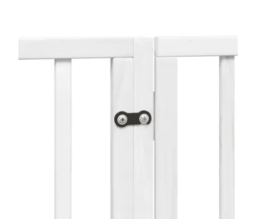 Varteliai Šunims Su Durimis, 6 Segmentai, Balti, 300cm Tuopa