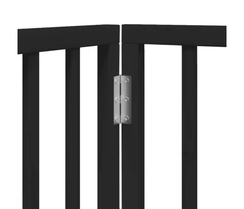 Suņu Vārti Ar Durvīm, Salokāmi, 6 Paneļi, 300 Cm, Papeles Koks Vidaxl