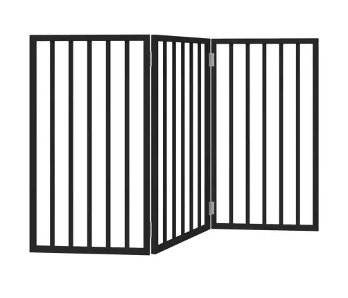 Varteliai Šunims, 3 Segmentai, Juodi, 150cm Tuopos Mediena