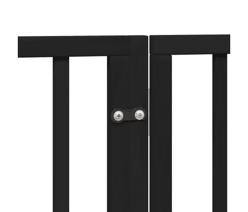 Varteliai Šunims Su Durimis, 6 Segmentai, Juodi, 300cm Tuopa