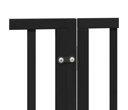 Suņu Vārti Ar Durvīm, Salokāmi, 4 Paneļi, 320 Cm, Papeles Koks Vidaxl