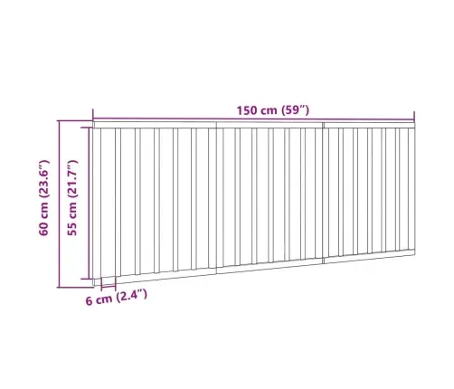 Suņu Vārti, Salokāmi, 3 Paneļi, Brūns, 150 Cm, Papeles Koks Vidaxl