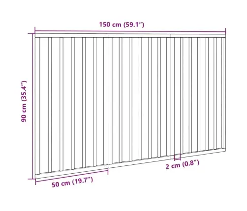 Suņu Vārti, Salokāmi, 3 Paneļi, Brūns, 150 Cm, Papeles Koks Vidaxl